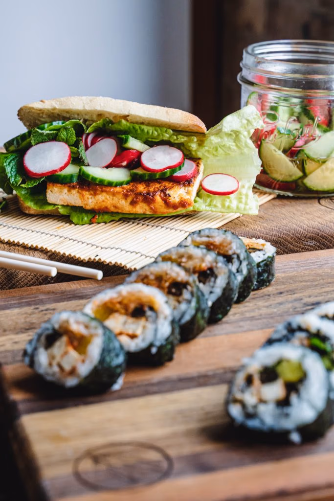 vegan sushi